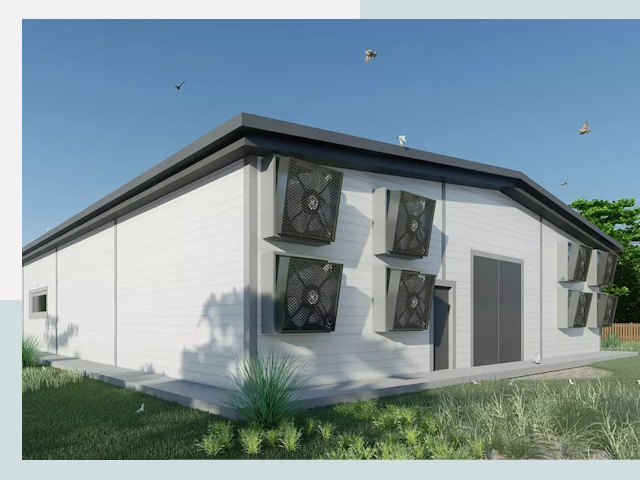 Строительство птичников в Северске