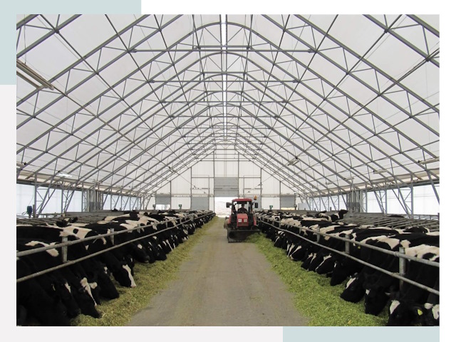 Тентовые коровники в Северске от 624 руб. - Надежно и доступно