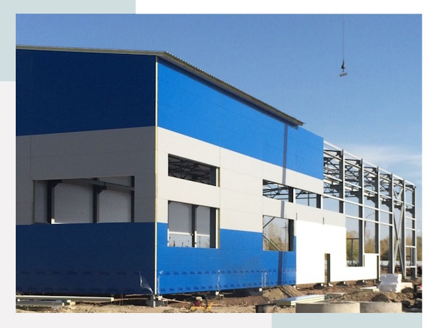 Монтаж ангаров в Северске от 624 руб. - СтальСтрой-Свк