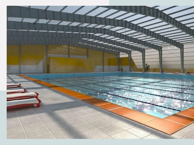 Строительство крытых бассейнов в Северске