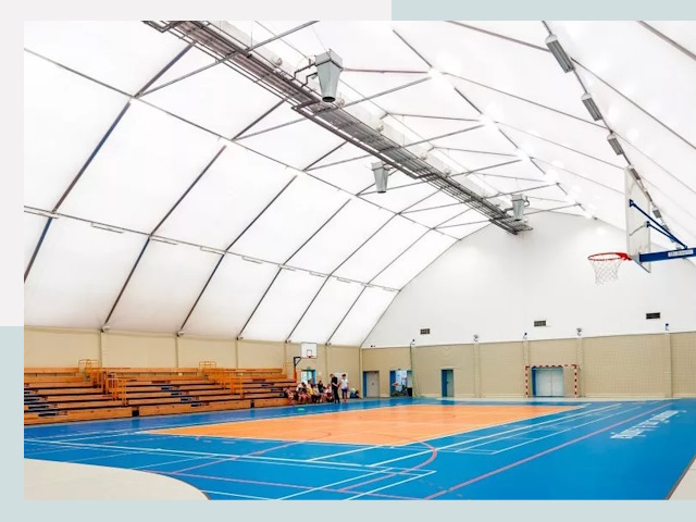 Строительство спортивных залов в Северске