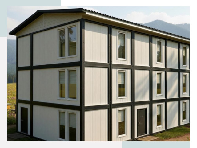 Модульные общежития в Северске