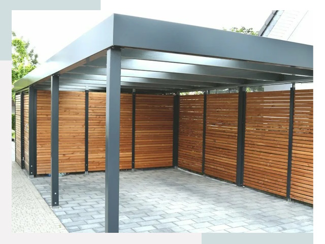 Навесы для парковки в Северске