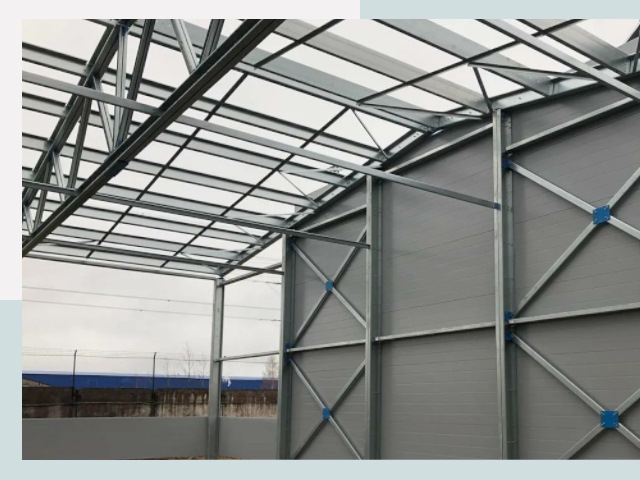 Каркасные ангары от СтальСтрой-Свк по цене от 624 руб.