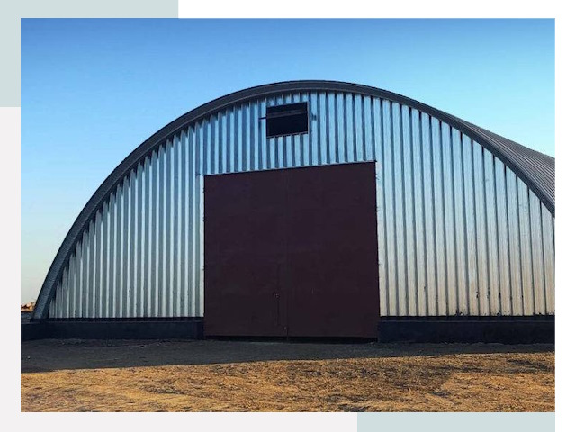Арочные ангары в Северске