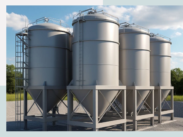 Металлические силосы от СтальСтрой-Свк по цене 624 руб.