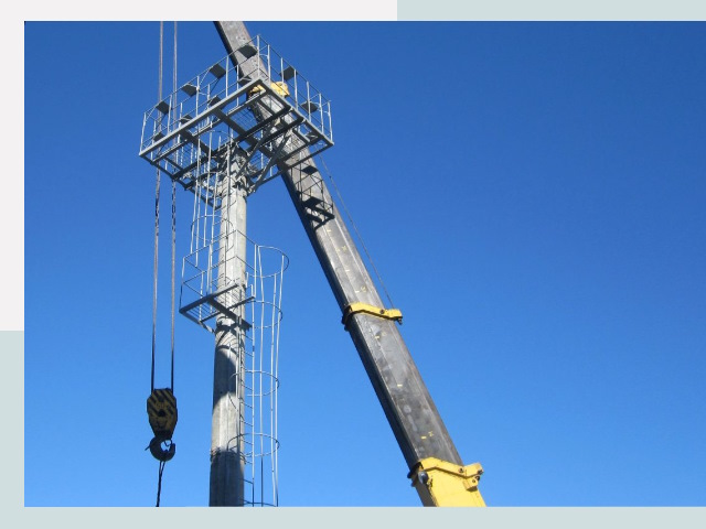 Монтаж осветительных мачт в Северск от 624 руб.