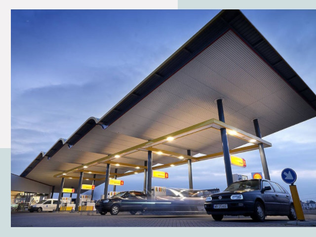 Навесы для АЗС в Северск от 624 руб. - Защита и комфорт