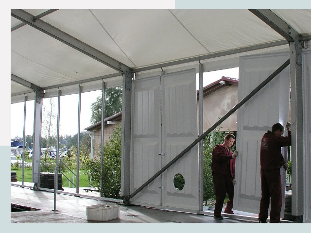 Быстро сборные шатры в Северск от 624 руб. за м²