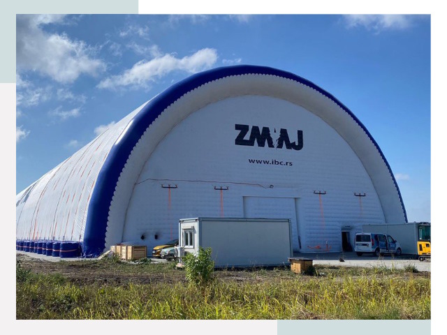 Брендирование ангаров в Северске