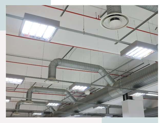 Вентиляция ангаров в Северске