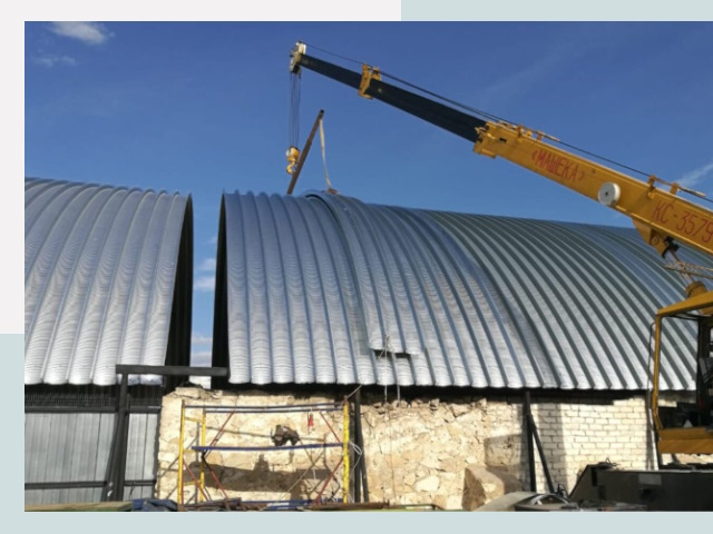 Реконструкция ангаров в Северске от 624 руб.